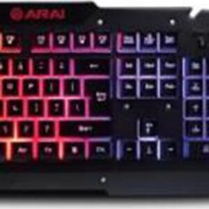 Πληκτρολόγιο & Mouse Metalic Zeroground KB-1700GUMS Arai RGB Wired Black