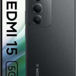 Smartphone Xiaomi Redmi 15 NFC 5G Dual SIM (4/128GB) Mignight Black