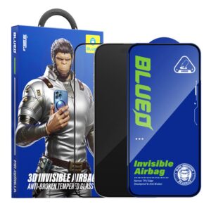 Προστασία οθόνης κινητού Blueo Anti-Broken Glass for iPhone 16 Pro / iPhone 17 / iPhone 17 Pro Black