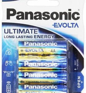 Aλκαλικές Mπαταρίες Panasonic Evolta, AA/LR6, 1.5V, 4τμχ