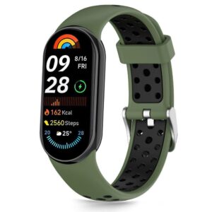 Λουράκι Tech Protect Iconband Air for Xiaomi Smart Band 8/9/10/NFC Green/Black