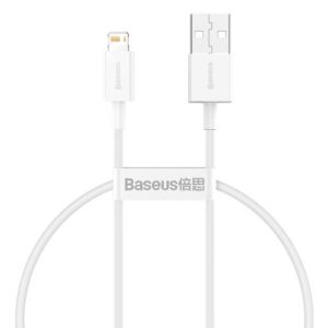 Baseus Superior Cable USB - Lightning 2,4A 0,25 m White