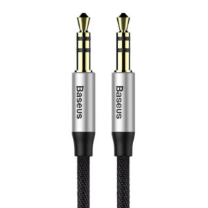 Καλώδιο Baseus Yiven Series Audio Cable M30 1m Black-Silver