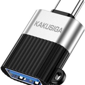 Αντάπτορας Kakusiga OTG USB to Type C Grey