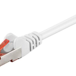 Καλώδιο Δικτύου Goobay Ethernet Cat 6 S/FTP 250MHz 0.5m White