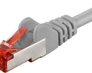 Καλώδιο Δικτύου Goobay Ethernet Cat 6 S/FTP 250MHz 1m Grey