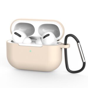 Θήκη Airpods Techsuit Silicone for AirPods Pro 3 Smooth Ultrathin Material Cream
