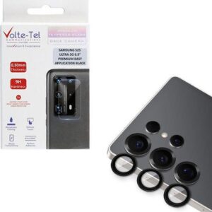 Προστασία κάμερας VOLTE-TEL for Samsung  S25 Ultra 5G 6.9" Black