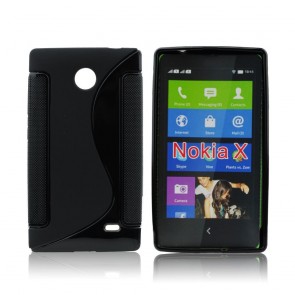 Θήκη κινητού Ancus TPU Nokia X Black
