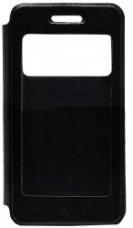 Θήκη κινητού Ancus Universal Clear View For 4 - 4,5'' Mobile Book Black
