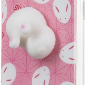 Θήκη κινητού Oem Squishy Animal  Cover 4D silicone  For Apple iPhone SE/5S/5 TPU Pink Rabbit