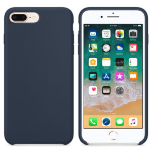 Θήκη κινητού Silicone  For iPhone 8 Plus / 7 Plus Dark Blue