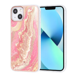 Θήκη κινητού UNIQ Accessory for iPhone 13  - Marble Pink
