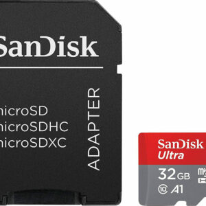 Κάρτα Mνήμης SanDisk Ultra Micro SDHC Card with Adapter A1 32GB