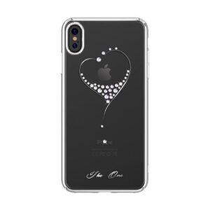 Θήκη κινητού Kingxbar Swarovski iPhone X/XS Silver