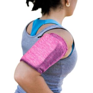Θήκη κινητού Hurtel Elastic Fabric Armband Pink Large