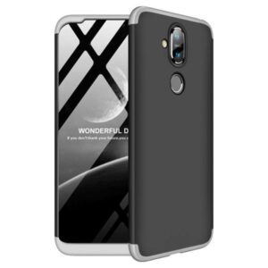 Θήκη κινητού Oem 360 Full Body  For Nokia 8.1/X7 Silver