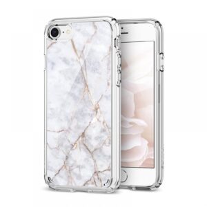 Θήκη κινητού Spigen Ultra Hybrid 2  Cover For iPhone 7/8 Marble White