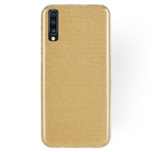 Θήκη κινητού Glitter 3 in 1  for Samsung Galaxy A70 Gold