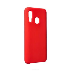 Θήκη κινητού Forcell Silicone  For Samsung A40 red
