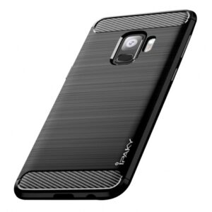 Θήκη κινητού Ipaky Carbon Flexible TPU  For Samsung Galaxy S9 Black
