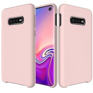 Θήκη κινητού Silicone  Soft Flexible Rubber for Samsung Galaxy S10e Pink