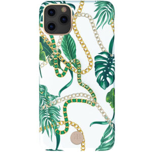 Θήκη κινητού Kingxbar Luxury Series  decorated with original Swarovski crystals For iPhone 11 Pro green