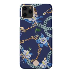 Θήκη κινητού Kingxbar Luxury Series  decorated with original Swarovski crystals For iPhone 11 Pro blue