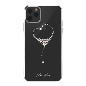 Θήκη κινητού Kingxbar Wish Series  decorated with original Swarovski crystals For iPhone 11 Pro silver