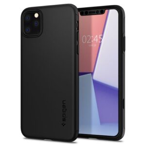Θήκη κινητού Spigen Thin Fit Classic For Iphone 11 Pro Black