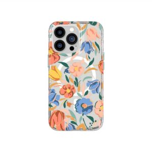 Θήκη κινητού Tech21 Evo Art MagSafe for iPhone 13 Pro Max Peach Tulip