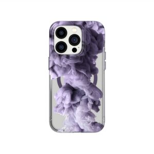 Θήκη κινητού Tech21 Evo Art MagSafe for iPhone 14 Pro Clouded Dusk Purple