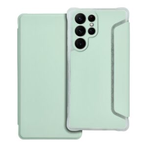 Θήκη κινητού Forcell Piano Book for Samsung S22 Ultra Light Green