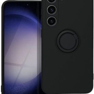 Θήκη κινητού Forcell Silicone Ring  for Samsung Galaxy S23 Black