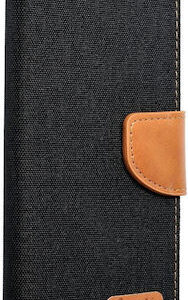 Θήκη Κινητού Forcell Canvas Book for Samsung Galaxy A14 4G/A14 5G Black