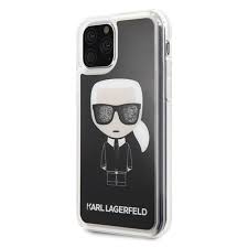 Θήκη κινητού Original faceplate  Karl Lagerfeld KLHCN65ICGBK for iPhone 11 Pro Max black