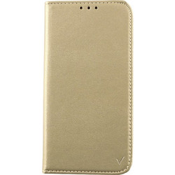 Θήκη κινητού Magnet Book Stand  Gold for Xiaomi Redmi Note 4X 5.5"