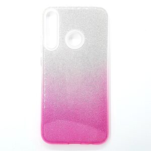 Θήκη κινητού Forcell Shining  for Huawei P40 Lite E clear/pink