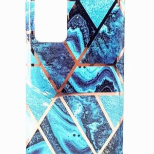 Θήκη κινητού Geometric Marmur  for Huawei P40 dark green