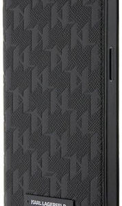 Θήκη Κινητού Karl Lagerfeld PU Saffiano Monogram Book for iPhone 13 Pro Black
