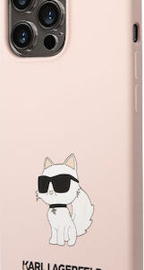 Θήκη Κινητού Karl Lagerfeld Liquid Silicone Choupette NFT for iPhone 13 Pro Pink