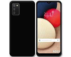 Θήκη κινητού Original Clear Cover For Samsung Galaxy A02s black blister