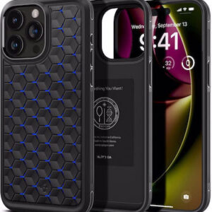 Θήκη κινητού Spigen Cryo Armor Cooling Cryo for iPhone 15 Pro Max Blue / Black