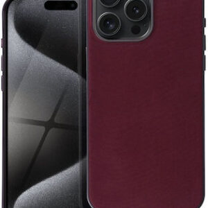 Θήκη κινητού Forcell Woven Mag Cover with MagSafe for iPhone 13 Burgundy
