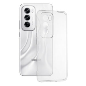 Θήκη κινητού Techsuit Clear Silicone for Oppo Reno12 Transparent