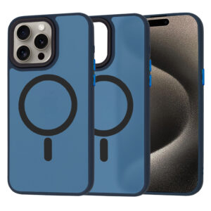 Θήκη Κινητού Techsuit HaloFrost MagSafe for Apple iPhone 15 Pro Max TPU Blue