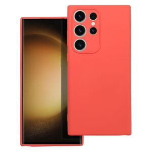 Θήκη κινητού Forcell Silicone for Samsung Galaxy S24 Ultra Peach