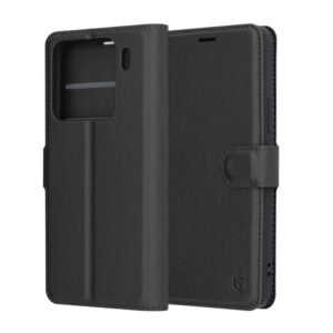 Θήκη κινητού Techsuit Leather Folio for Xiaomi 15 Pro Black