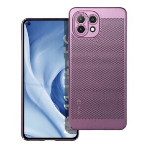 Θήκη κινητού Forcell Breezy for Xiaomi Mi11 Lite 5G/Mi 11 Lite LTE 4G/Mi LITE NE Purple