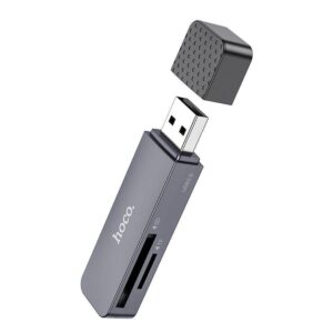Card Reader Hoco 2IN1 USB A 3.0 HB45 Metal Gray